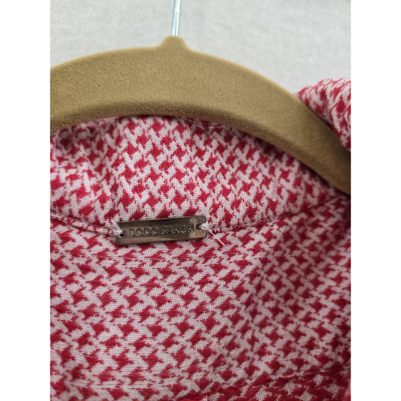 DODO BAR OR Gadielle Red/white Embellished Mini Dress. Unique. Sz Large - Picture 5 of 16